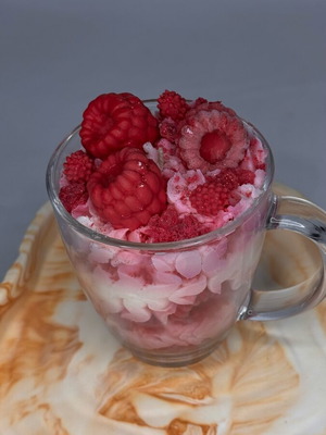 Κερί Φρούτα του Δάσους Χειροποίητο Καινούργιο σε Ποτήρι