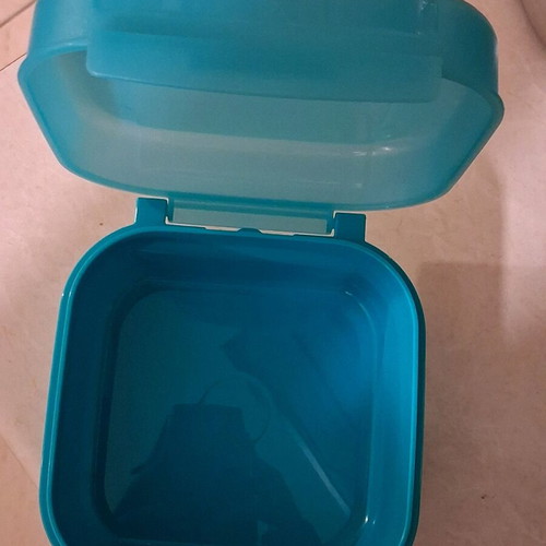Tupperware Sinie 450ml turquoise like new