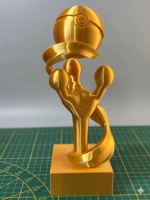 Pokemon Trophy Cup συλλεκτικό, καινούργιο, Gold Edition
