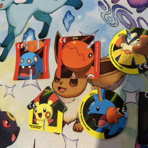 Pokemon Boinx Cheetos launchers used, pack