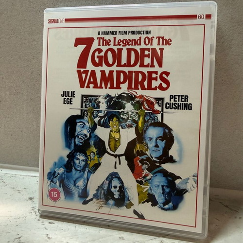 The Legend of the 7 Golden Vampires Blu-ray like new with English subtitles