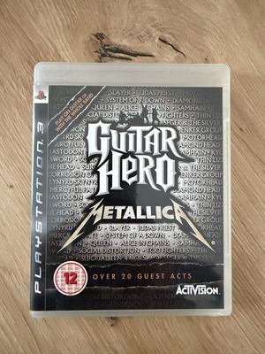 Guitar Hero Metallica PlayStation 3 game CIB