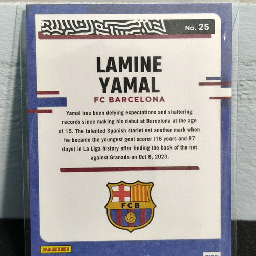 Panini Donruss Soccer Card 2023-24 Lamine Yamal The Rookies new