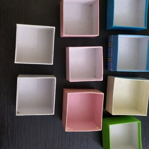 Paper box for organization like new, pack of 9 pieces