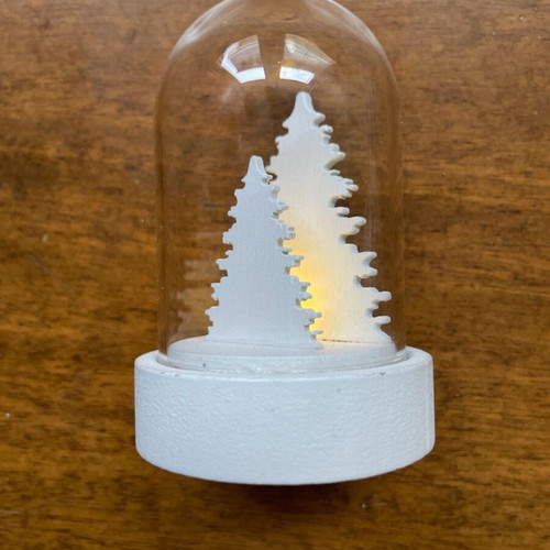 Christmas tree with light new