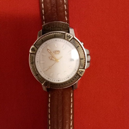 Camel Active men's watch like new, brown