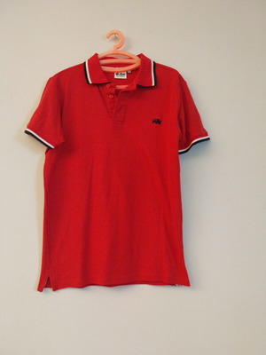 Duke men's polo shirt size S red like new