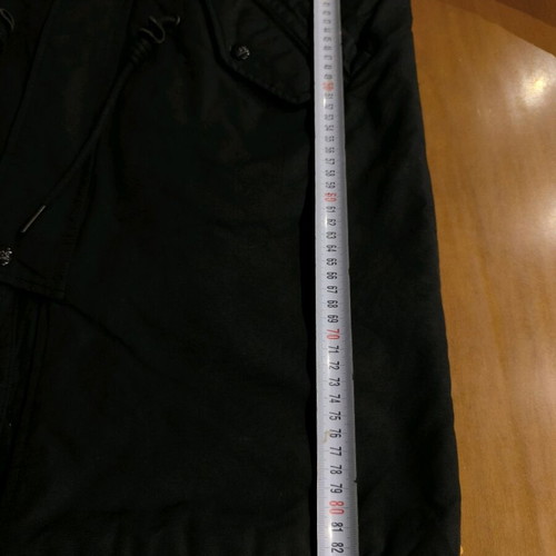Lee men's parka size M black like new