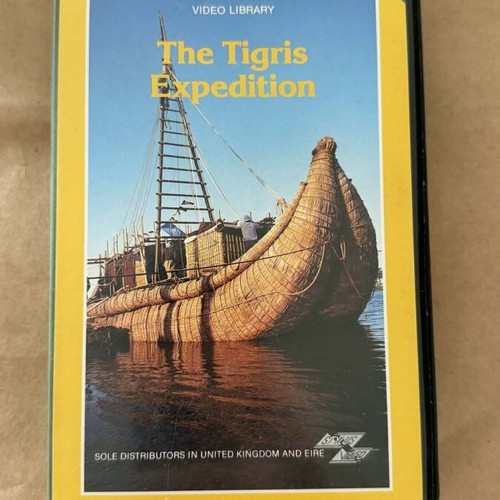 The Tigris Expedition National Geographic videocassette like new