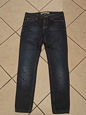 Zara TRF pants, black and blue, sizes S and M, like new