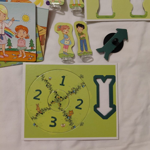 Educational game with cards like new, language development