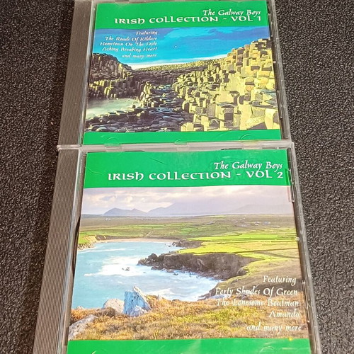 The Galway Boys Irish Collection Vol 1 & Vol 2 CD like new, folk