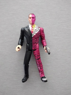 Vintage Batman Two Face Collectable Action Figure like new