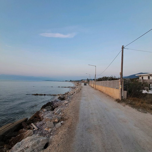 Seaside buildable land in North Corfu 3400sqm