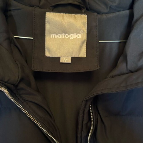 Matogala Puffer Long Jacket like new, black, size M