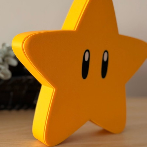 3D Printed Super Mario Star Stand & Storage Box made to order