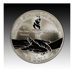 Νόμισμα 1995 Proof Silver Dollar Atlanta Olympics Cycling καινούργιο