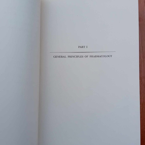 Textbook of Pharmacology used, rare 1953 edition