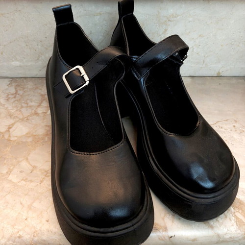 Shein Mary Jane shoes, black, size 40