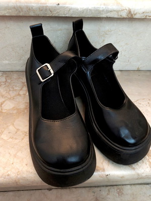 Shein Mary Jane shoes, black, size 40