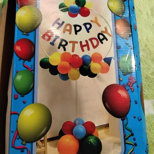 Round balloon stand used, 87 cm, for 34 balloons