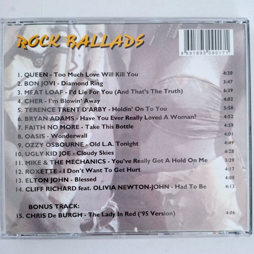 Rock Ballads CD new