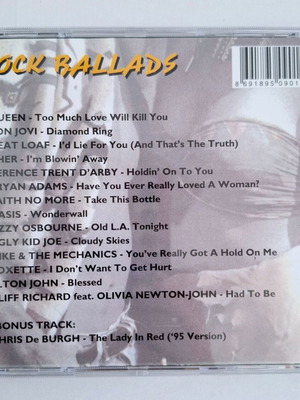 Rock Ballads CD new