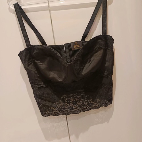 Black corset with lace new, size M