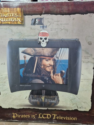 Pirates of the Caribbean LCD τηλεόραση καινούργια, γνήσια Disney