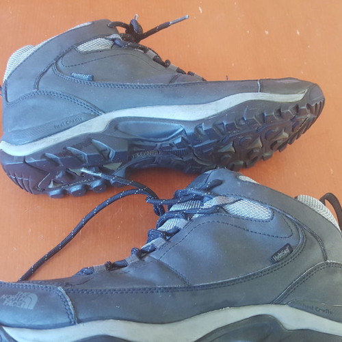 The North Face boots used, Heet Seeker Hydro, gray, size 45