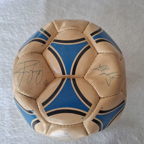 Vintage Adidas Tango Gol Football signed by 1990-1992 Tottenham Hotspur squad used