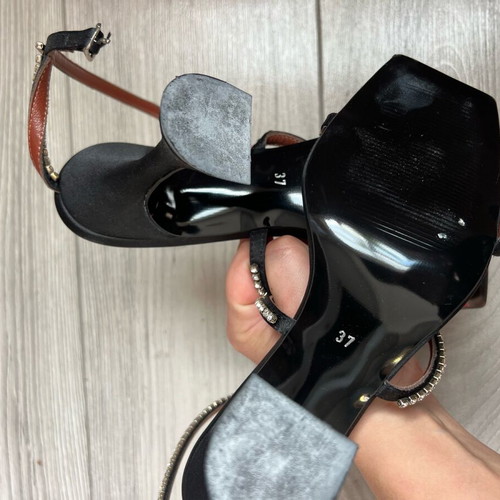 Black sandal new size 37