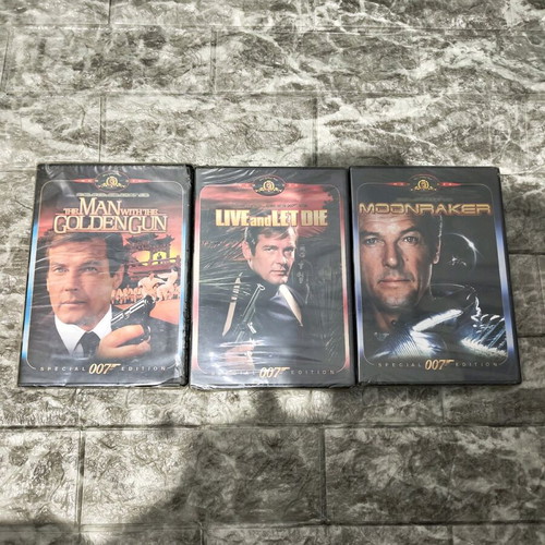 Ταινίες James Bond 3, καινούργιες, DVD με υπότιτλους