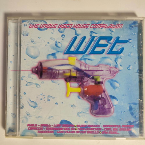 Wet The Unique Disco House Compilation CD used, 1999