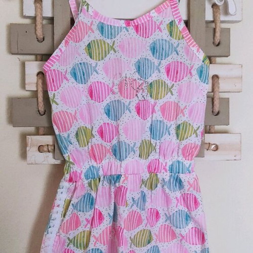 Girls' romper new, size 4 years