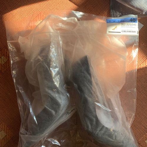 Stradivarius Black Heels Size 40 New