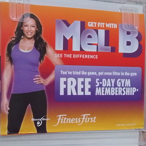 PS3 game Get Fit With Mel B used
