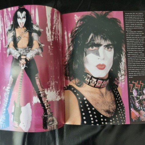 KISS Live! Book like new with poster