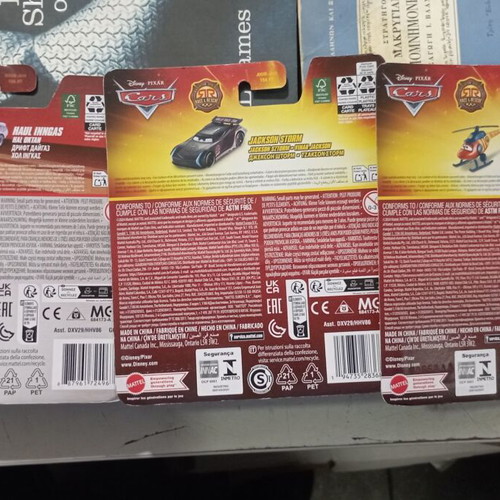 Αυτοκινητάκια Disney Pixar Cars πακέτο 3 τεμάχια 1:55 κλίμακα καινούργια