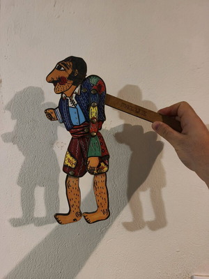 Karagiozis figure used