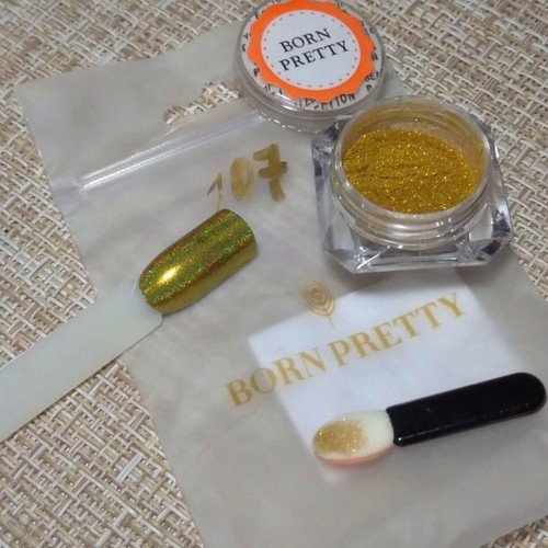 Born Pretty No 107 Magic Powder Mirror Effect Nail Powder for Manicure