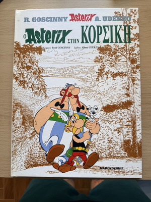 Asterix in Corsica comic book like new, slight signs of use