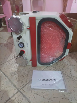 VEVOR Dental Sandblaster 2 Pens with LED and Pedal New