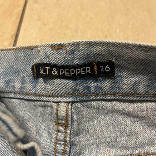 Salt & Pepper denim shorts like new, size S, blue