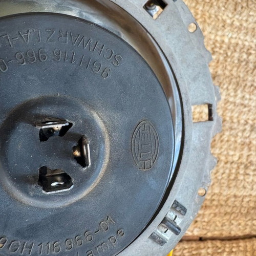 Φανάρια Hella H4 για VW Beetle ’68 μεταχειρισμένα, ζευγάρι με φακό LHD