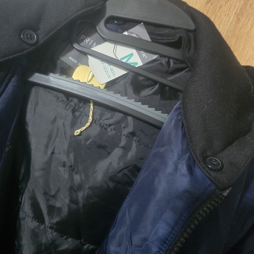 Primary bomber jacket size M new, blue