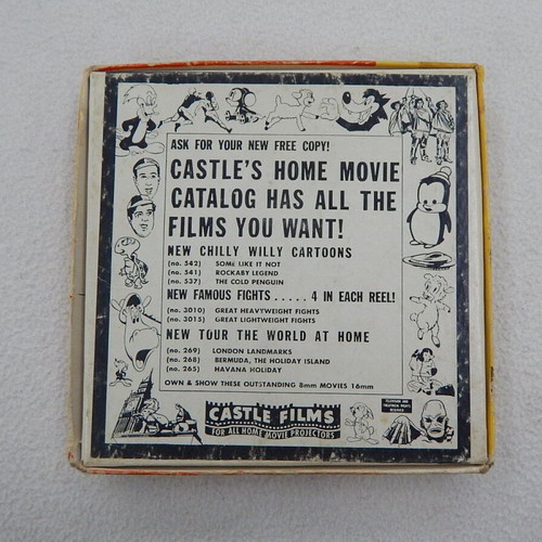 The Dog Who Cried Wolf 8mm film used, Castle Films 1960s with original box