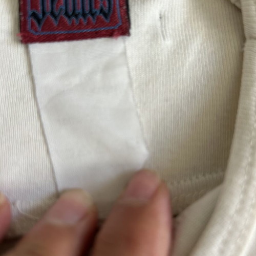 Gaultier iconic mariniere shirt used, white and blue, size M