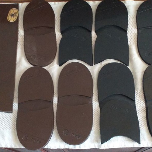 Elephant double soles 1950s, hard rubber 9mm, intact