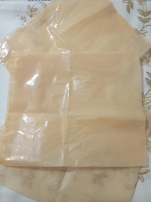 Small plastic bags used, set of 3